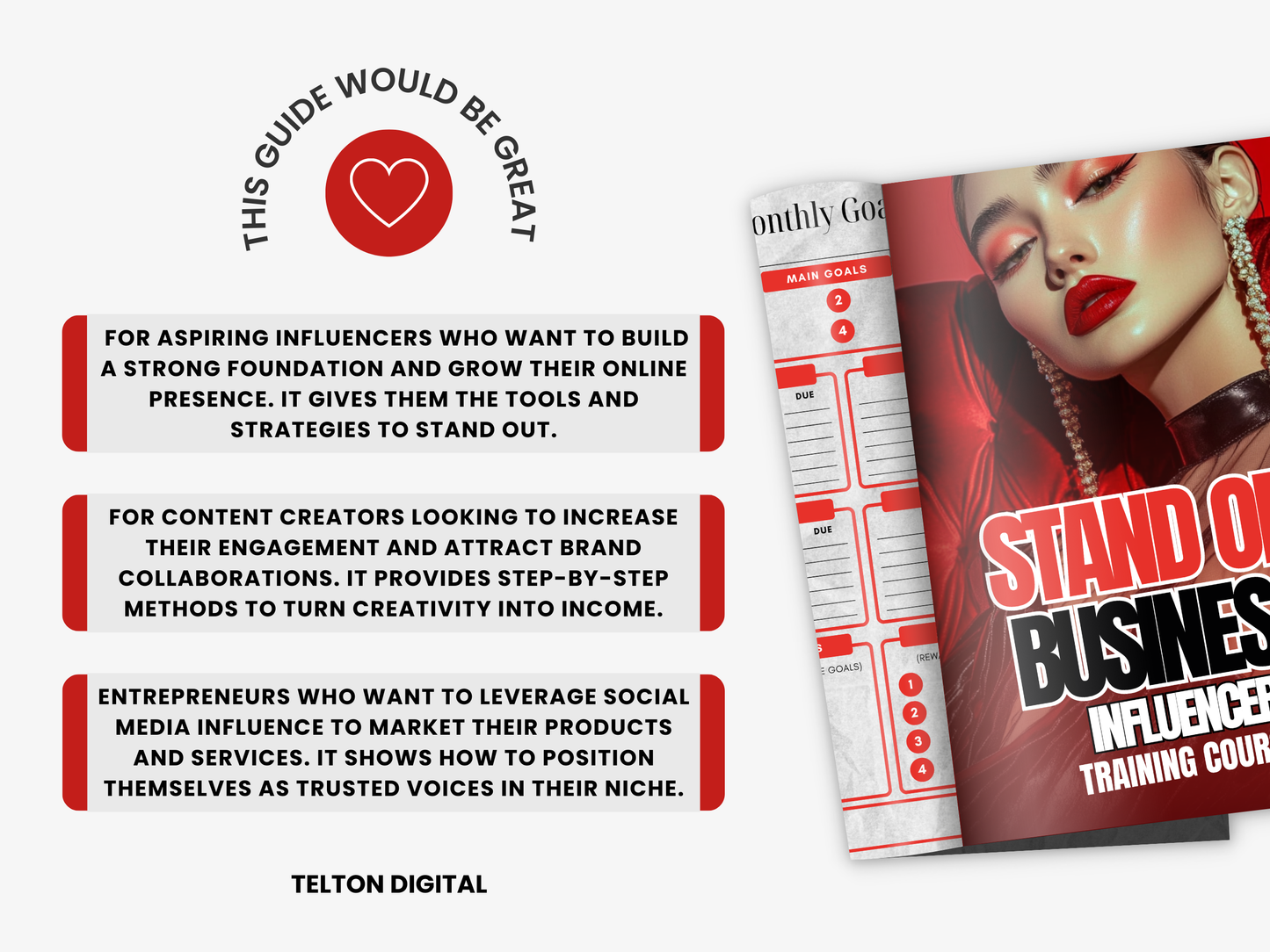 Stand On Business Influencer eBook Guide