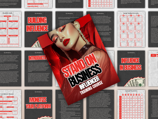 Stand On Business Influencer eBook Guide