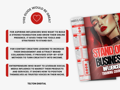 Stand On Business Influencer eBook Guide